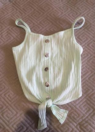 Топ в рубчик на девочку 9-10 лет