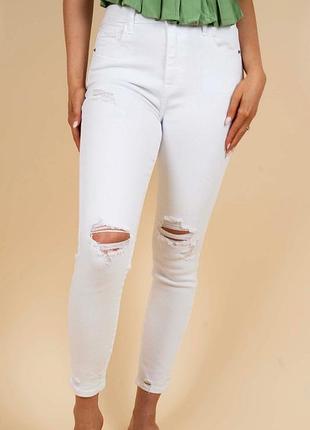 Next хлопковые джинсы скинни.