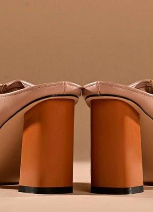 Женские удобные летние шлепанцы на каблуке,шлепки,шльопанці жіночі,сабо5 фото