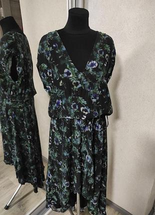 Haute hippie ярусна мукня асиметрична віскоза