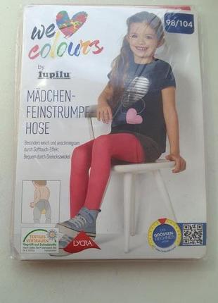 Нарядные колготки на девочку 98-104 см германия