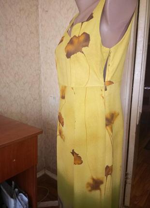 👗длинное шифоновое платье градиент 8/10 3