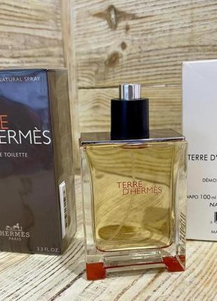 Hermes terre d'hermes туалетна вода 100 мл, деревні, пряні