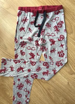 Домашні піжамні штани гаррі поттер хогвартс