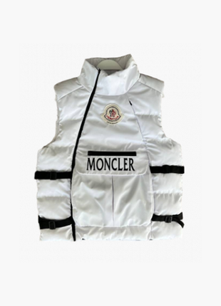 Чоловіча жилетка moncler white.