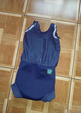 Купальник сонцезахисний із неопреновим підгузником