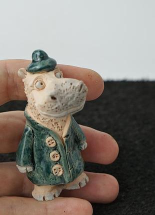 Фігурка бегемота hippopotamus handmade фігурка бегемотика