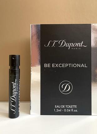 Dupont be exceptional туалетная вода