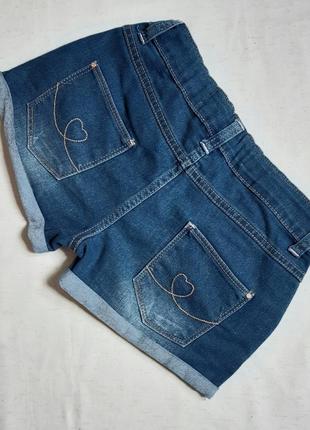 Шорты джинсовые denim co англия на 11-12 лет (152см)2 фото