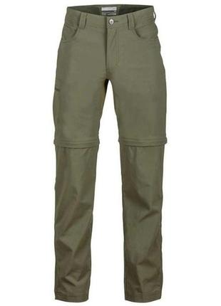 Штани шорти трансформери marmot transcend convertible pant1 фото