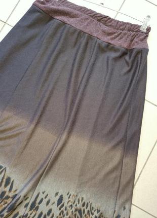 Красивенная трикотажная юбка в пол.6 фото