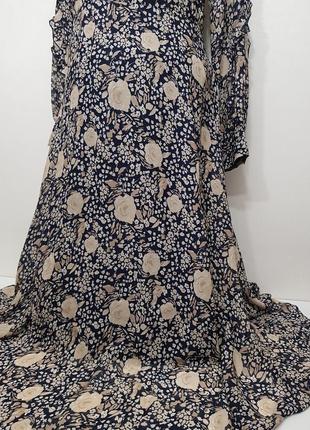 Статусное платье laura ashley в цветах вискоза4 фото