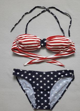 Бесподобный раздельный купальник американский флаг sealine5 фото