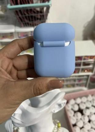 Силиконовый чехол для наушников airpods 1/23 фото