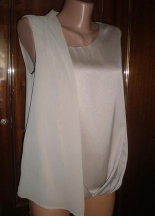Дуже красива блузка -асиметрія vero moda) 38р1 фото