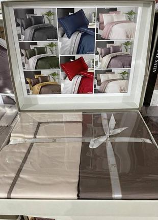 Постільна білизна преміум класу постельное белье турция сатин жакард євро5 фото