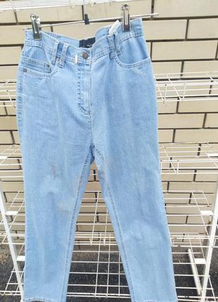 Джинсы женские тонкие летние момы, размер 16/18.
