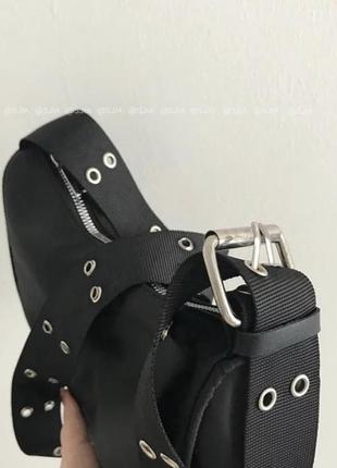 Сумка женская кросс-боди черная