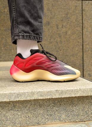 Кросівки adidas yeezy boost 700 v3 red 4