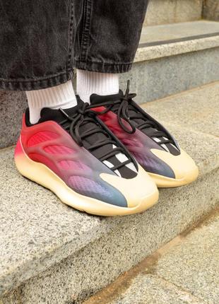 Кросівки adidas yeezy boost 700 v3 red 2