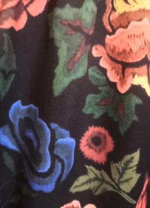 Сукня сарафан флористичний принт6 фото