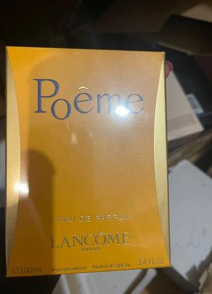 Lancome poeme парфюмированная вода 100 мл1 фото