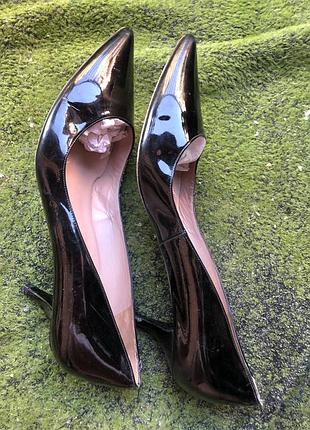 Лаковые балетки pure lopez