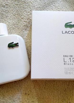 Lacoste eau de l.12.12 blanc men💥оригінал 3 мл розпив аромату затест