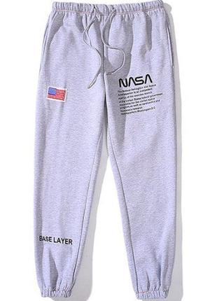 Штаны nasa x heron preston grey1 фото