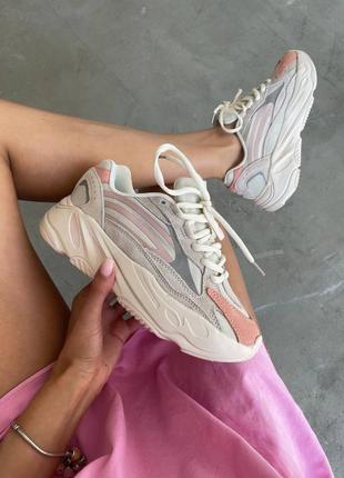 Кросівки жіночі adidas yeezy boost 700 v2 "pink cream "