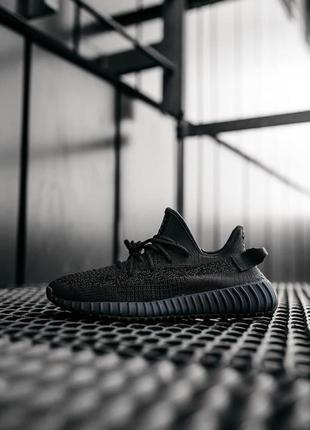 Кросівки жіночі adidas yeezy boost 350 black cinder (рефлективна смужка) / жіночі кросівки адідас ези буст 3503 фото