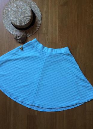 Летняя юбка topshop мятная3 фото