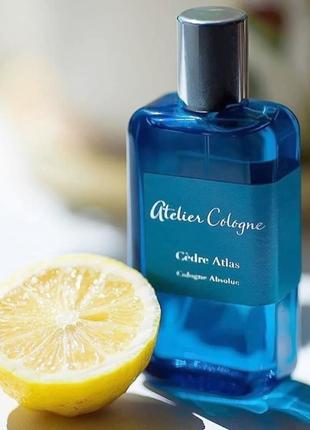 Atelier cologne cedre atlas оригінал розпивши аромату затест 5 мл кедр атлас2 фото