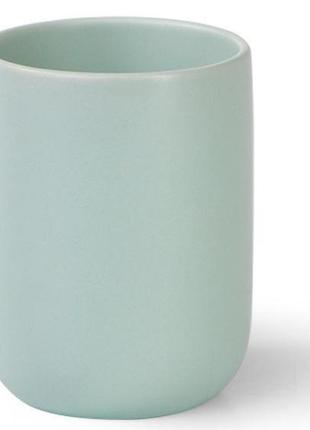 Набір аксесуарів fissman aquamarine для ванної кімнати: дозатор, мильниця та склянка3 фото