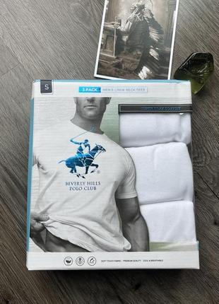Футболки базовые. беверли хиллз. оригинал из сша beverly hills polo.