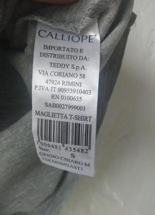 Річна жіноча футболка бренду calliope розмір s6 фото