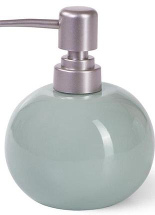 Набір аксесуарів fissman turquoise для ванної кімнати: дозатор, мильниця та склянка2 фото