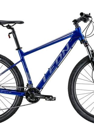 Велосипед 27.5" leon xc-70 am hydraulic lock out hdd 2022 (синій із сірим)
