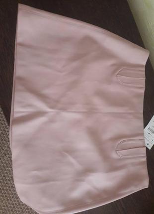 Новие кожание юбки от zara в 2 размерах м и л2 фото