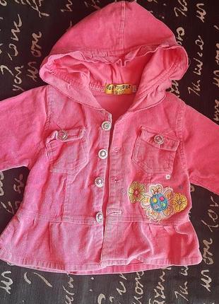 Курточка вельвет