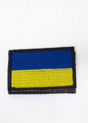 Шеврон, патч, нашивка флаг украина ш-40