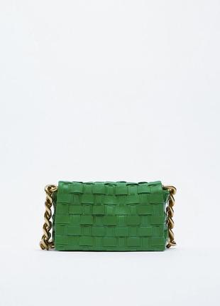 Сумка шкіряна zara 6