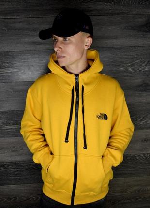 Толстовка the north face yellow4 фото