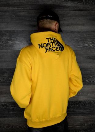 Толстовка the north face yellow6 фото