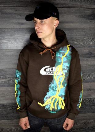Худі travis scott cactus jack brown4 фото