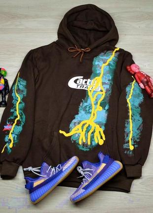Худі travis scott cactus jack brown2 фото