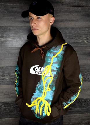 Худі travis scott cactus jack brown5 фото