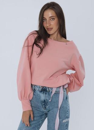 Кроп топ із зав'язками