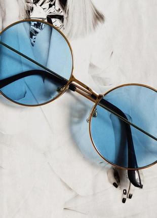 Сонцезахисні окуляри тішейди з кольоровою лінзою салатовий у золоті7 фото