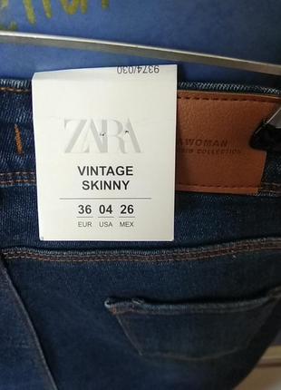 Zara vintage skinny4 фото